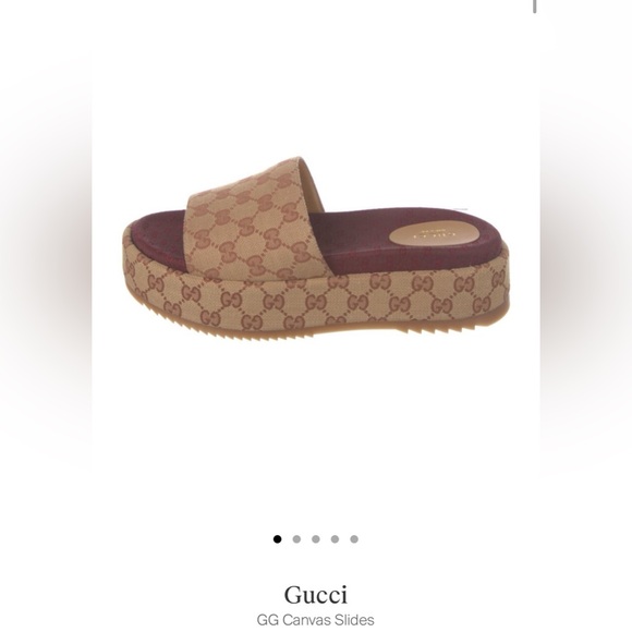Gucci Platform Slides - Picture 2 of 5
